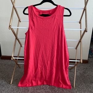 Coral Comfy Dress